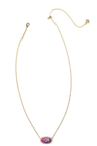 Kendra Scott Elisa Color Burst Frame Necklace