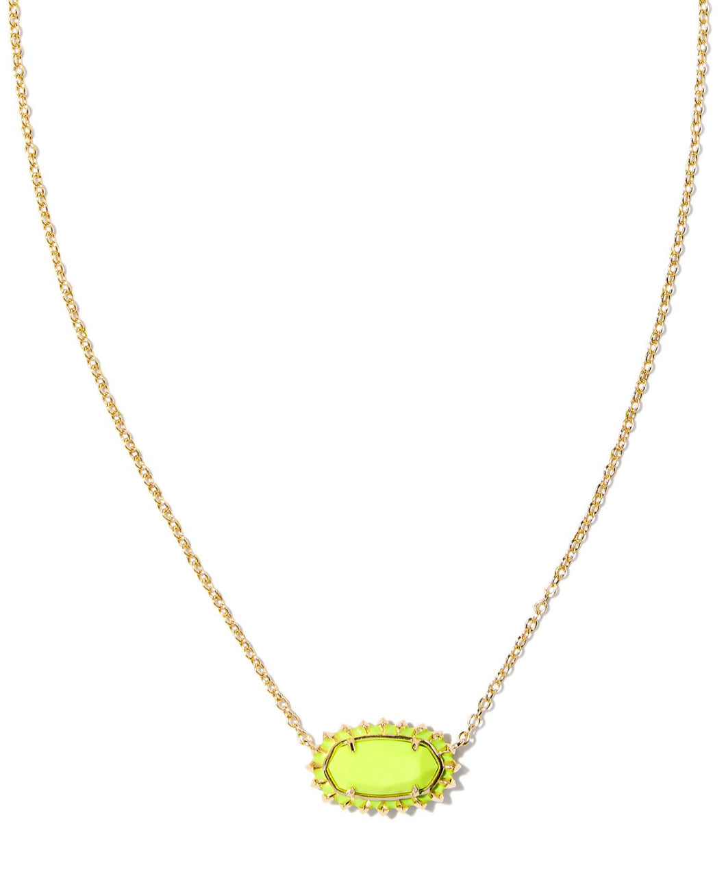 Kendra Scott Elisa Color Burst Frame Necklace