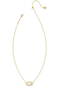 Kendra Scott Elisa Color Burst Frame Necklace