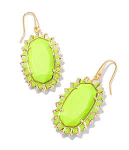 Kendra Scott Dani Color Burst Frame Drop Earring