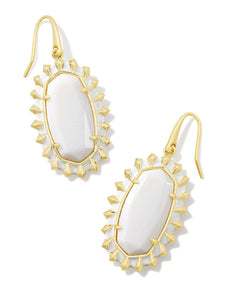 Kendra Scott Dani Color Burst Frame Drop Earring