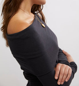 Iris Layering Top in Black