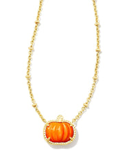 Load image into Gallery viewer, Kendra Scott Pumpkin Short Pendant Necklace
