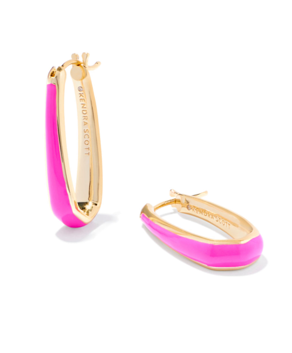 Kendra Scott Kelsey Hoop Earrings