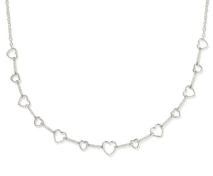 Kendra Scott Hailey Heart Strand Necklace