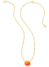 Load image into Gallery viewer, Kendra Scott Pumpkin Short Pendant Necklace
