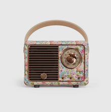 Load image into Gallery viewer, Vintage Bluetooth Speaker in Floral
