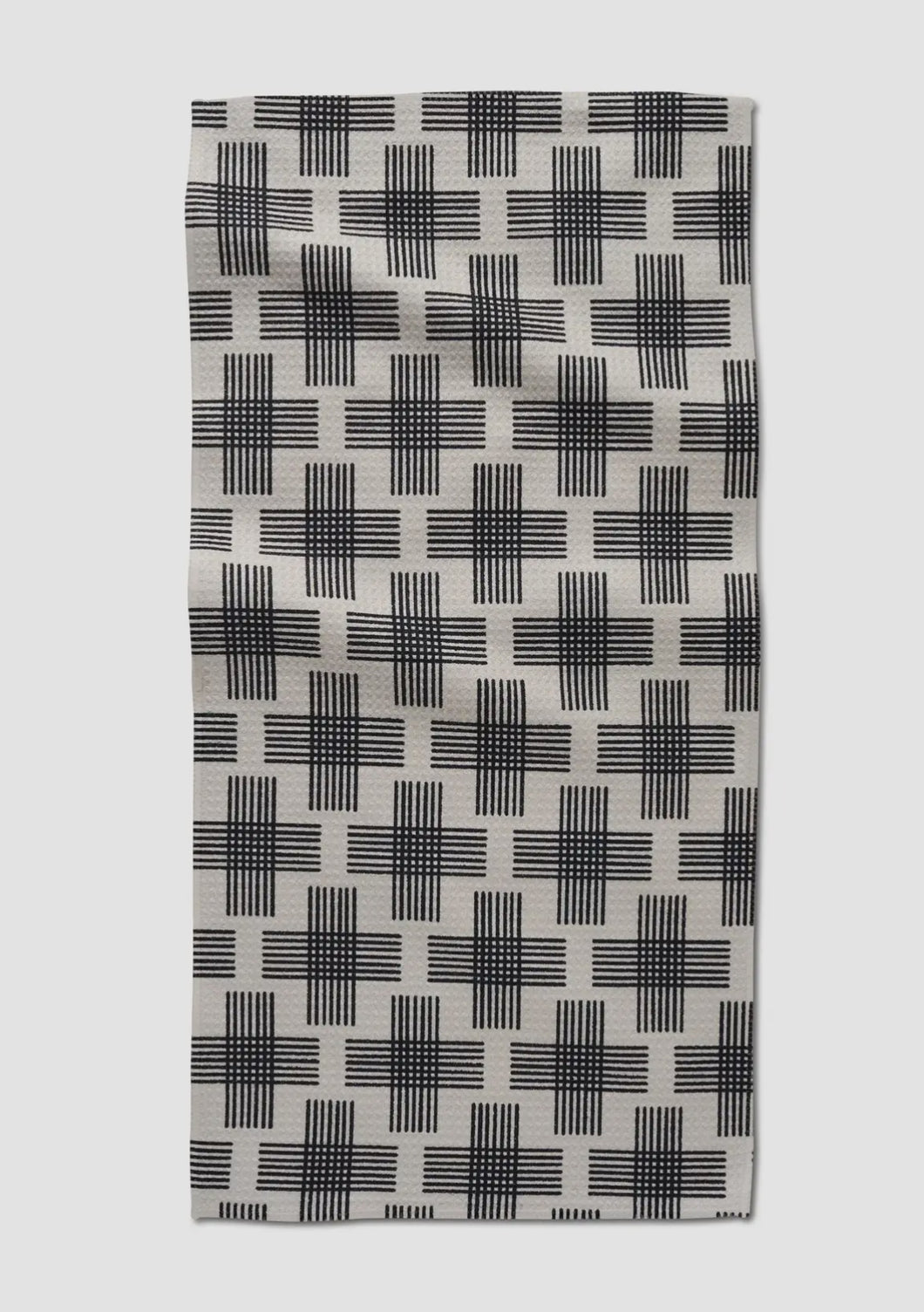 Cross Hatch Bar Towel