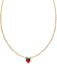 Load image into Gallery viewer, Kendra Scott Strawberry Short Pendant Necklace
