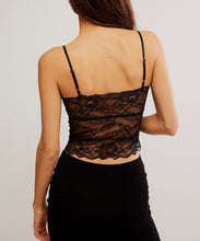 Load image into Gallery viewer, Lacey Essential Cami in Black
