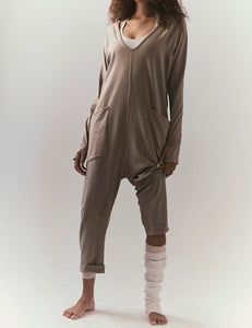 Hot Shot Long-Sleeve Onesie in Sage Stone