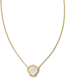 Kendra Scott Brynne Shell Pendant Necklace