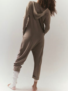 Hot Shot Long-Sleeve Onesie in Sage Stone