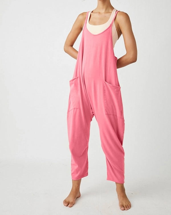 Hot Shot Onesie in Hibiscus