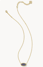 Load image into Gallery viewer, Kendra Scott Gold Elisa Necklace in Multi Drusy
