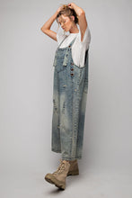 Load image into Gallery viewer, Oversized Denim Jumpsuit
