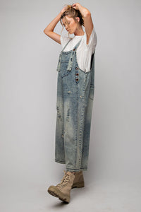 Oversized Denim Jumpsuit