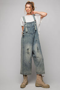 Oversized Denim Jumpsuit