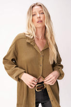 Load image into Gallery viewer, Miraya Long Sleeve Button Down Top
