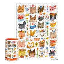 Load image into Gallery viewer, Kitty Parade 500 Piece Puzzle
