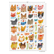 Load image into Gallery viewer, Kitty Parade 500 Piece Puzzle
