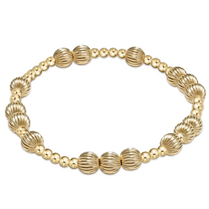 Hope Unwritten Dignity 6mm Gold Bracelet