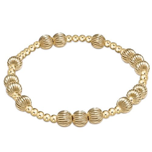 Hope Unwritten Dignity 6mm Gold Bracelet