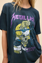 Load image into Gallery viewer, Metallica Damaged Justice Merch Tee
