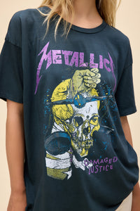 Metallica Damaged Justice Merch Tee