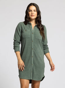 Leslie Flannel Dress