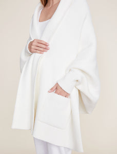 Cozy Chic Blanket Wrap in Pearl