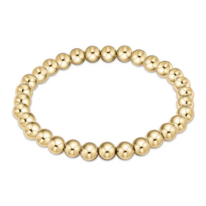 Classic Gold 6mm Bracelet - Extends