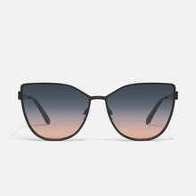 Load image into Gallery viewer, In Pursuit Sunglasses in Black Frame &amp; Smoke Coral Lens
