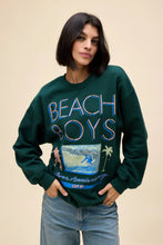 Load image into Gallery viewer, The Beach Boys Silver Anniversary BF Crew in Pine
