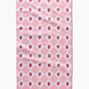 Vera Strawberrries Tea Towel