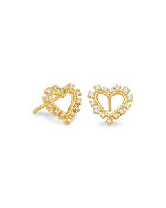 Kendra Scott Ari Heart Stud Earring